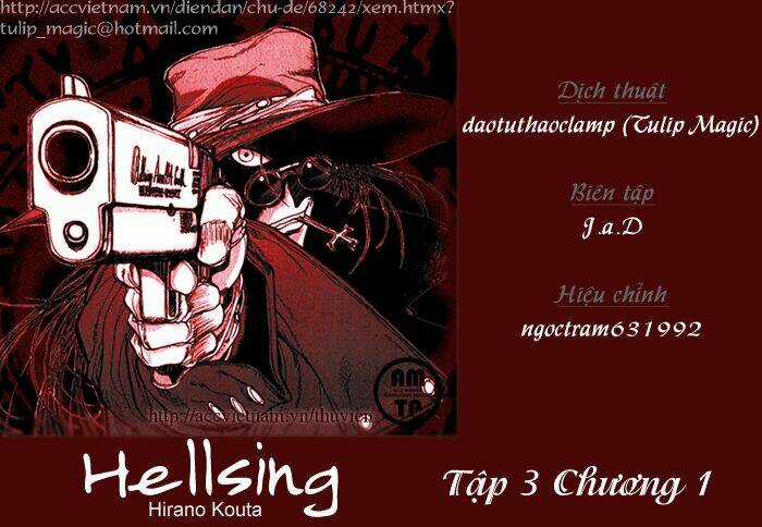 Hellsing Chapter 13 trang 0