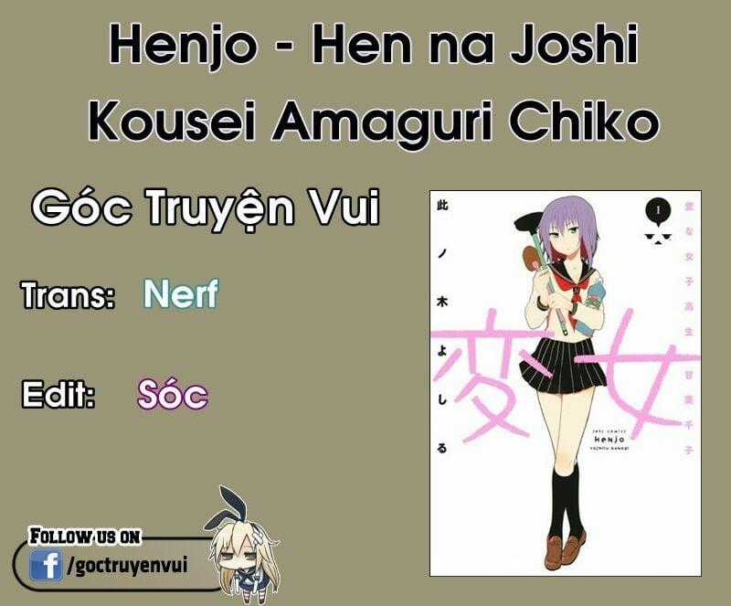 Henjo - Hen Na Joshi Kousei Amaguri Chiko Chapter 1 trang 1