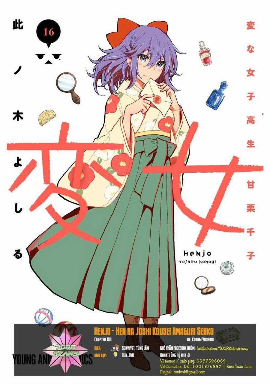 Henjo - Hen Na Joshi Kousei Amaguri Chiko Chapter 108 trang 0