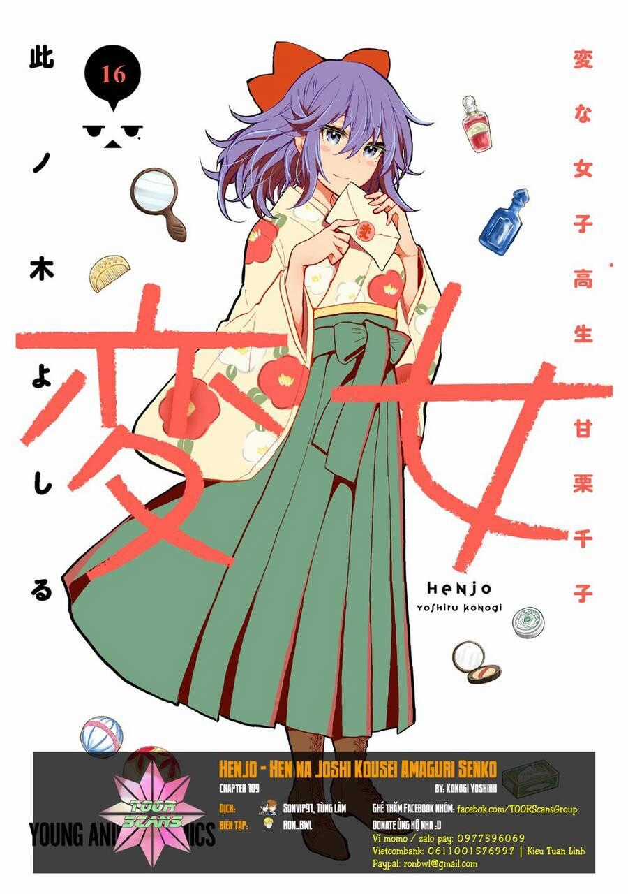 Henjo - Hen Na Joshi Kousei Amaguri Chiko Chapter 109 trang 0