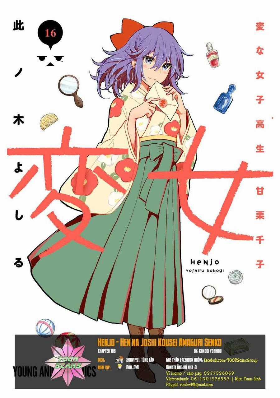 Henjo - Hen Na Joshi Kousei Amaguri Chiko Chapter 110 trang 0