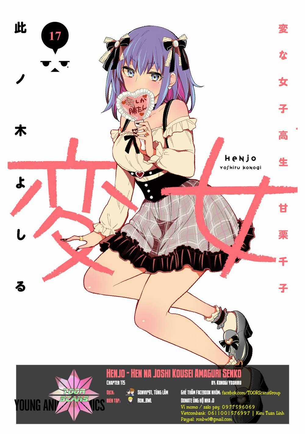 Henjo - Hen Na Joshi Kousei Amaguri Chiko Chapter 115 trang 0