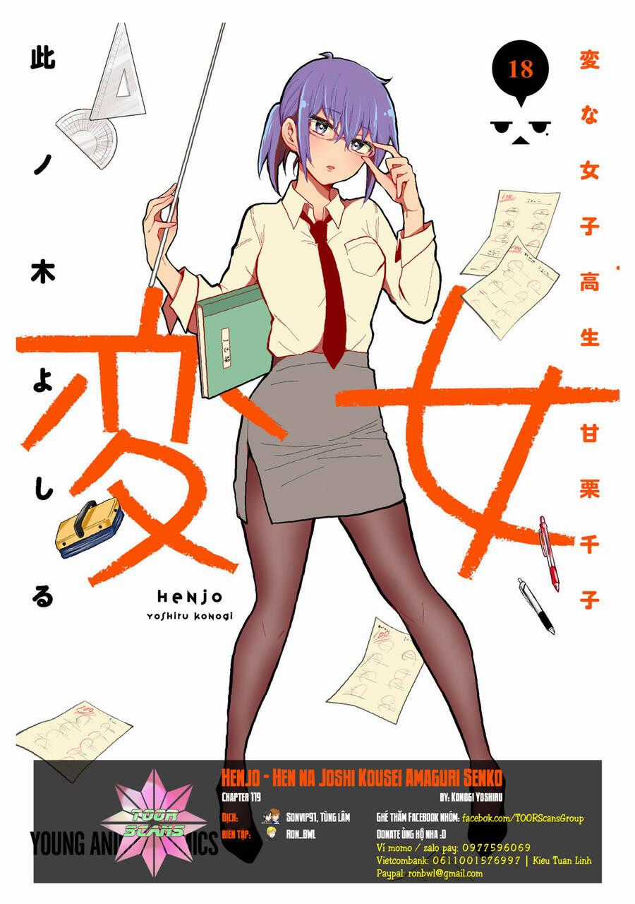 Henjo - Hen Na Joshi Kousei Amaguri Chiko Chapter 119 trang 0