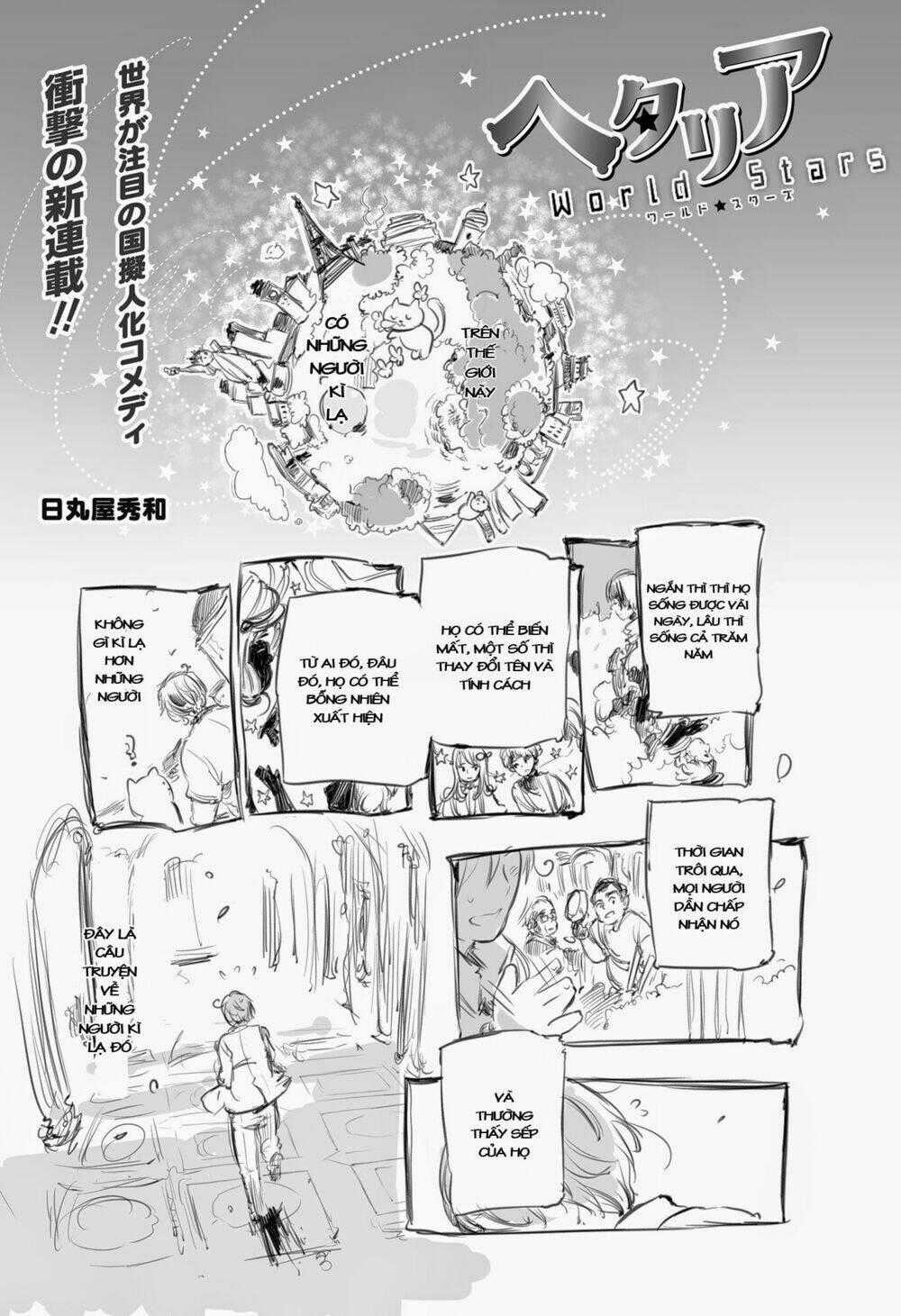 Hetalia World ☆ Stars Chapter 1 trang 0