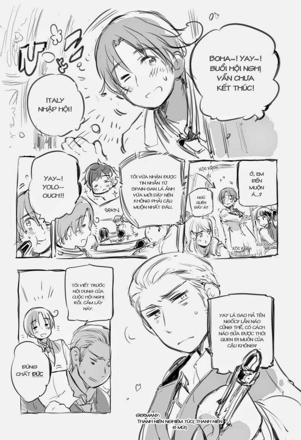 Hetalia World ☆ Stars Chapter 1 trang 1