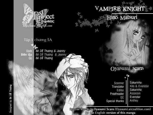 Hiệp sĩ Vampire Chapter 5 trang 1