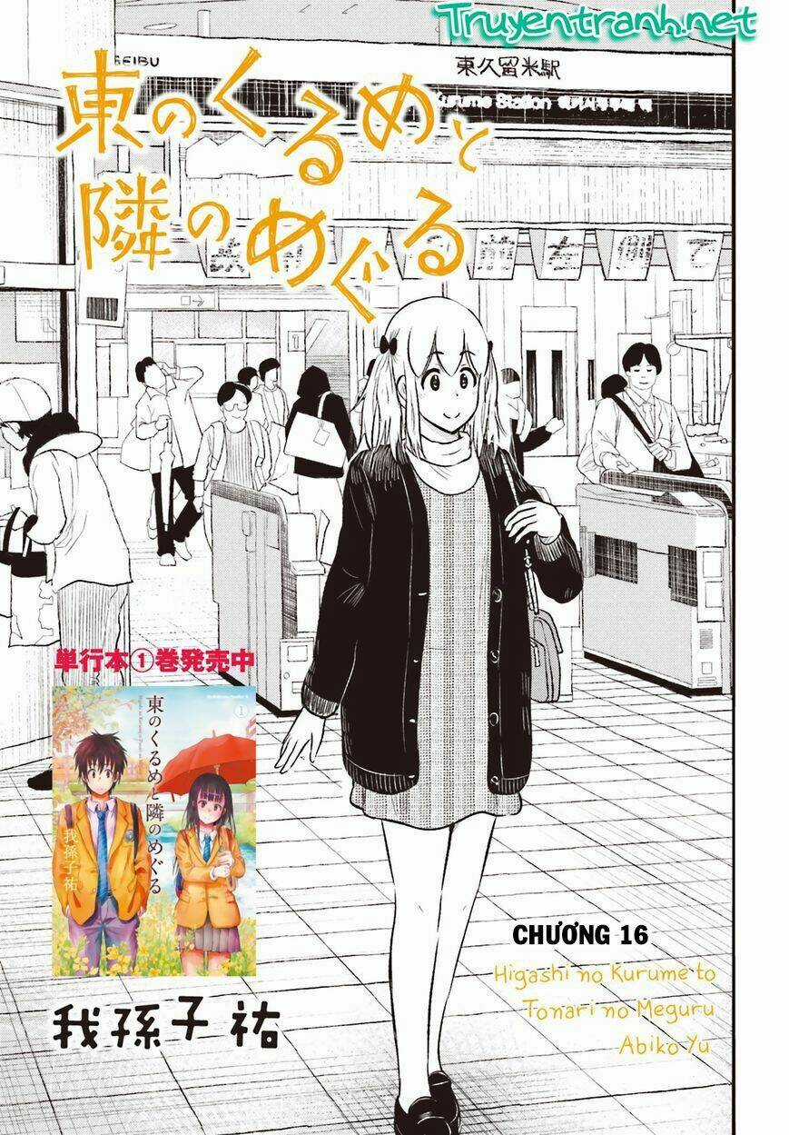 Higashi No Kurume To Tonari No Meguru Chapter 16 trang 1