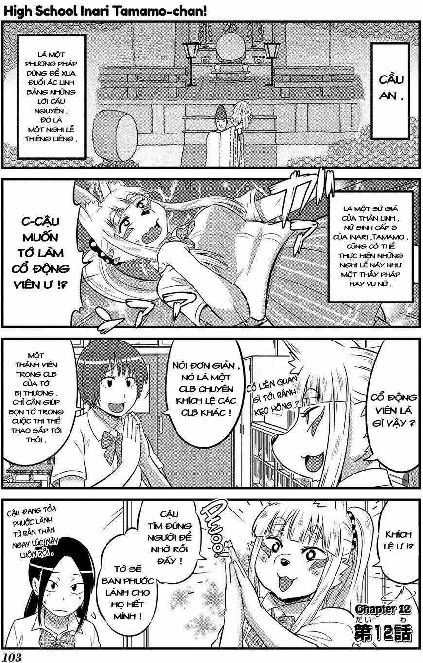 High School Inari Tamamo-Chan Chapter 12 trang 1