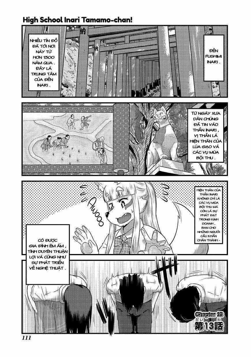 High School Inari Tamamo-Chan Chapter 13 trang 1