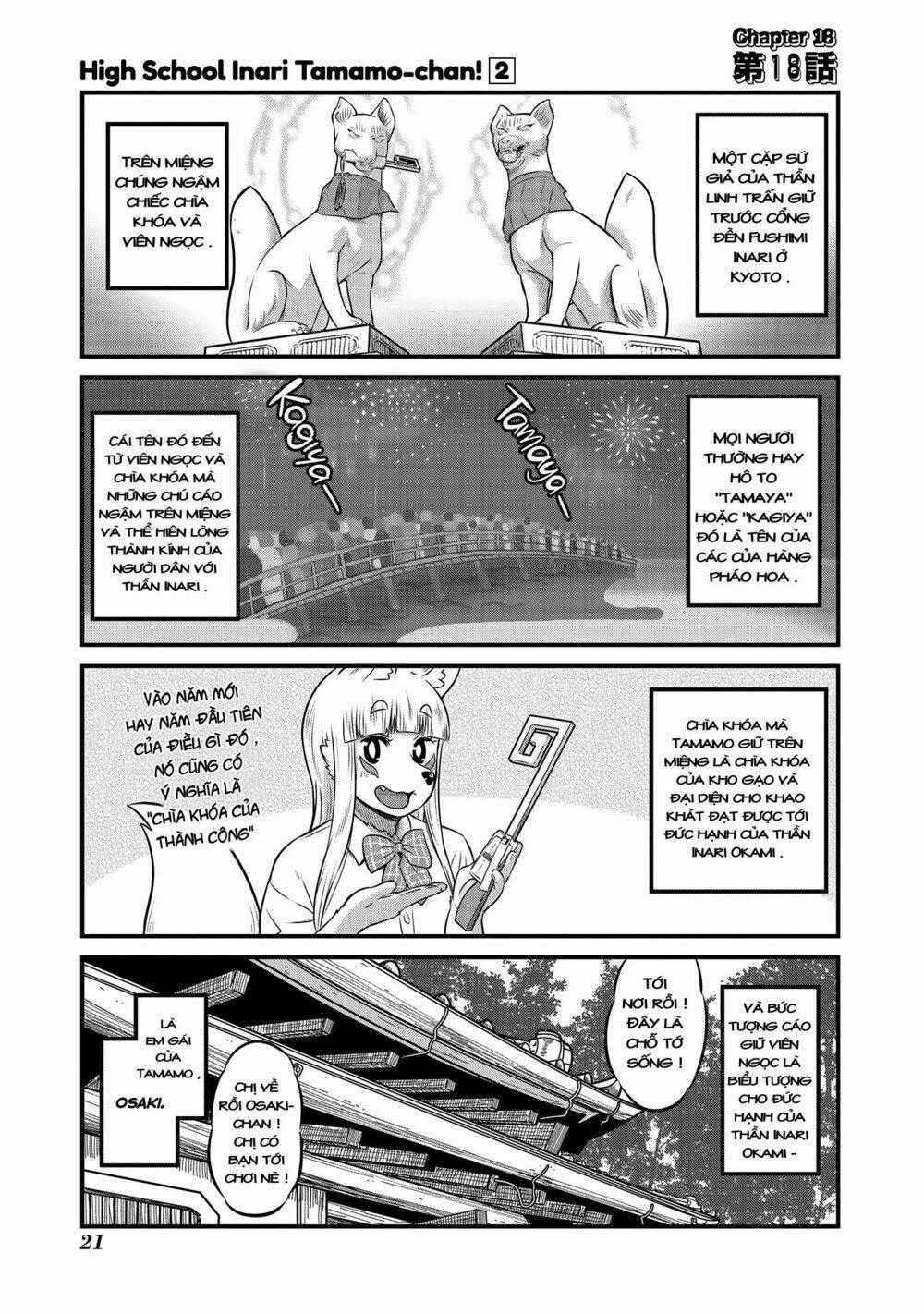 High School Inari Tamamo-Chan Chapter 18 trang 1