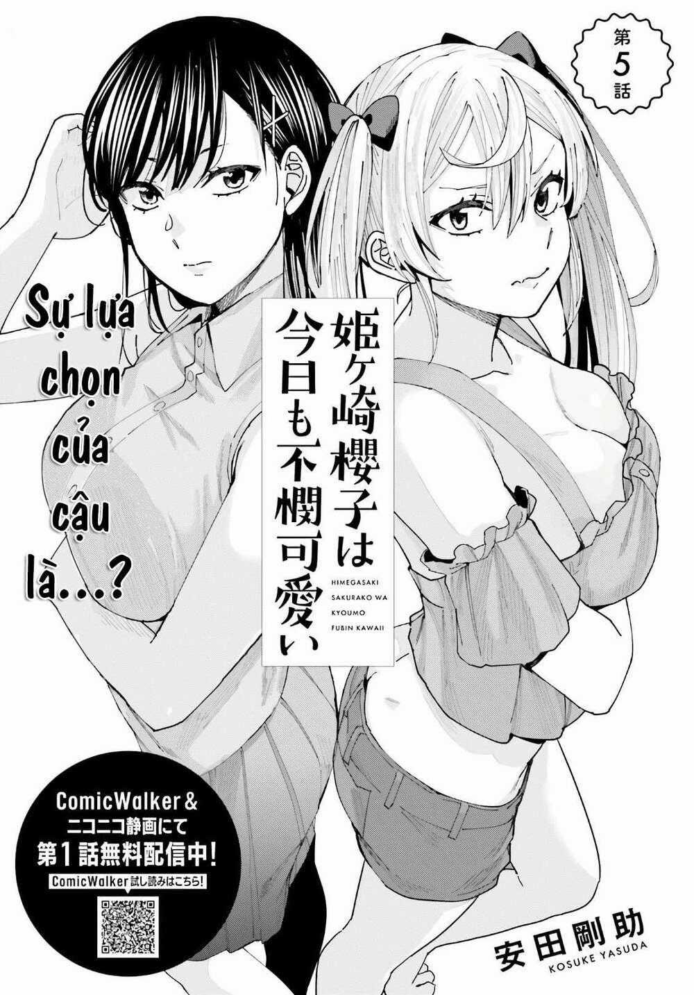 HIMEGASAKI SAKURAKO WA KYOUMO FUBIN KAWAII! Chapter 5 trang 1