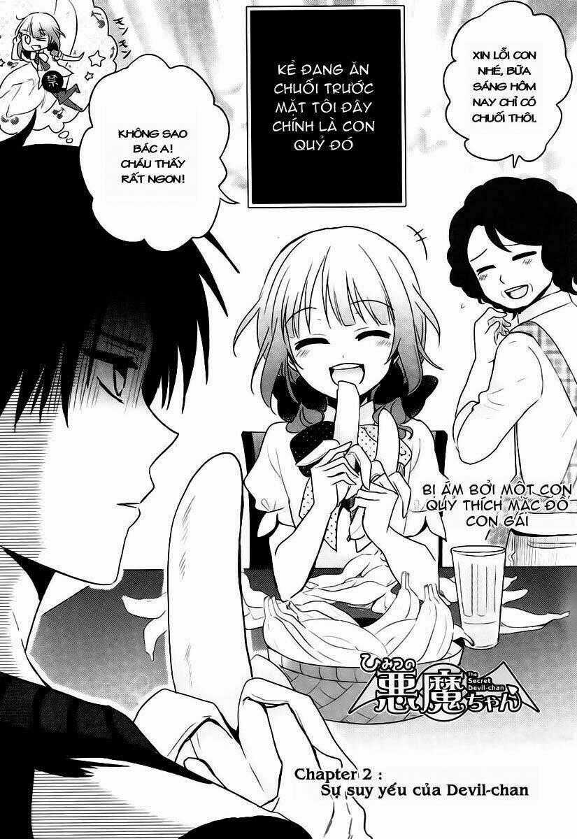 Himitsu no Akuma-chan Chapter 2 trang 1