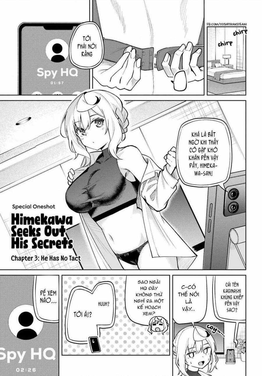 Himitsu Wo Abakitai Himekawa-San Chapter 3 trang 0