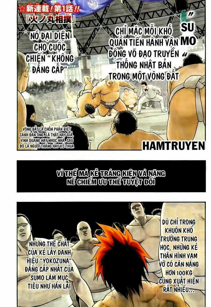 Hinomaru Zumou Chapter 1 trang 1