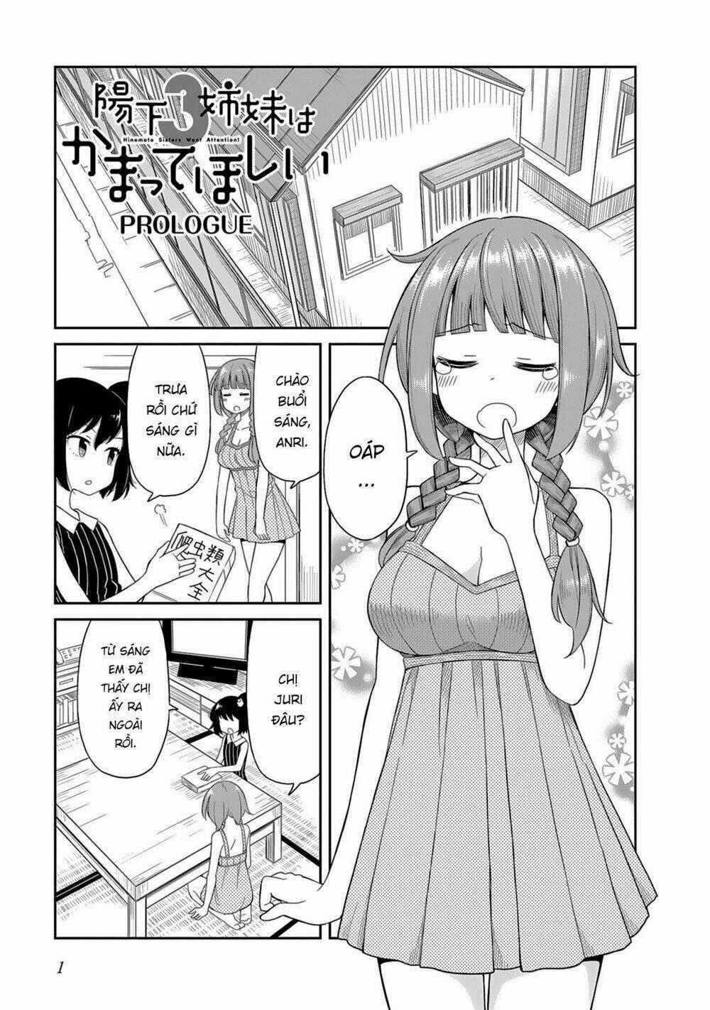 Hinomoto Sanshimai Wa Kamatte Hoshii Chapter 0 trang 1