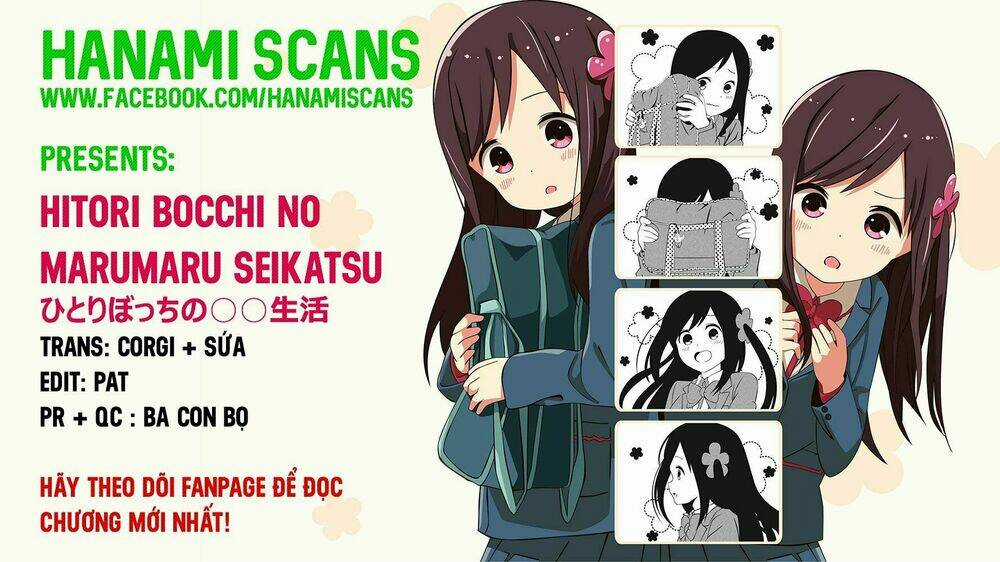 Hitori Bocchi No Marumaruseikatsu Chapter 11 trang 0