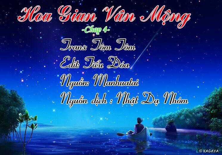 Hoa Giai Vân Mộng Chapter 4 trang 1