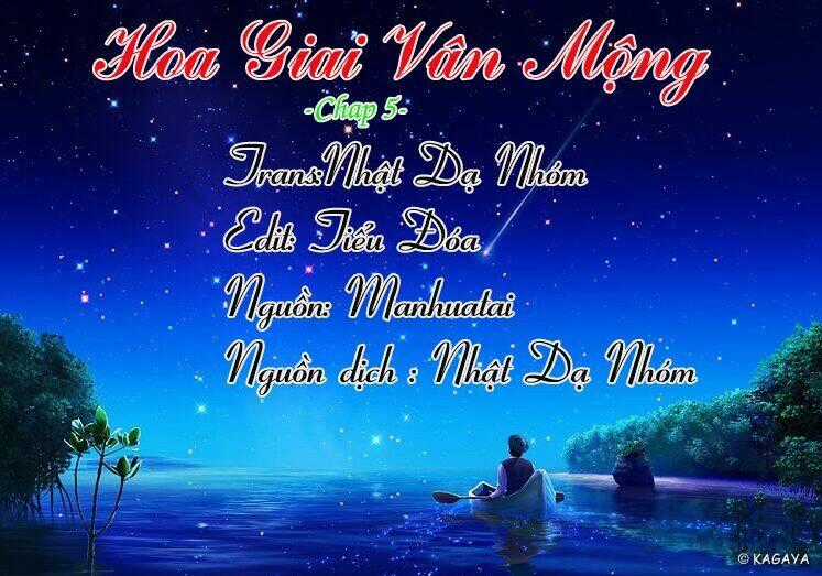 Hoa Giai Vân Mộng Chapter 5 trang 0