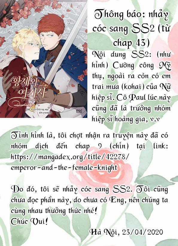 Hoàng Đế Và Nữ Hiệp Sĩ Chapter 3.7 trang 1