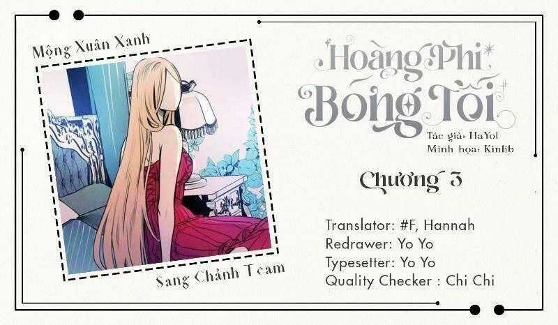 Hoàng Phi Bóng Tối Chapter 3 trang 0