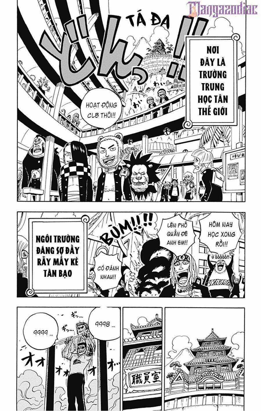 Học Viện One Piece Chapter 12.3 trang 1