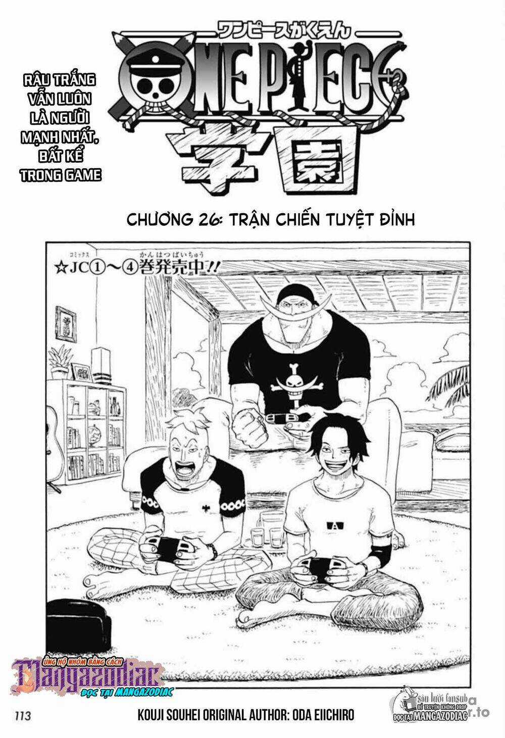 Học Viện One Piece Chapter 26 trang 0