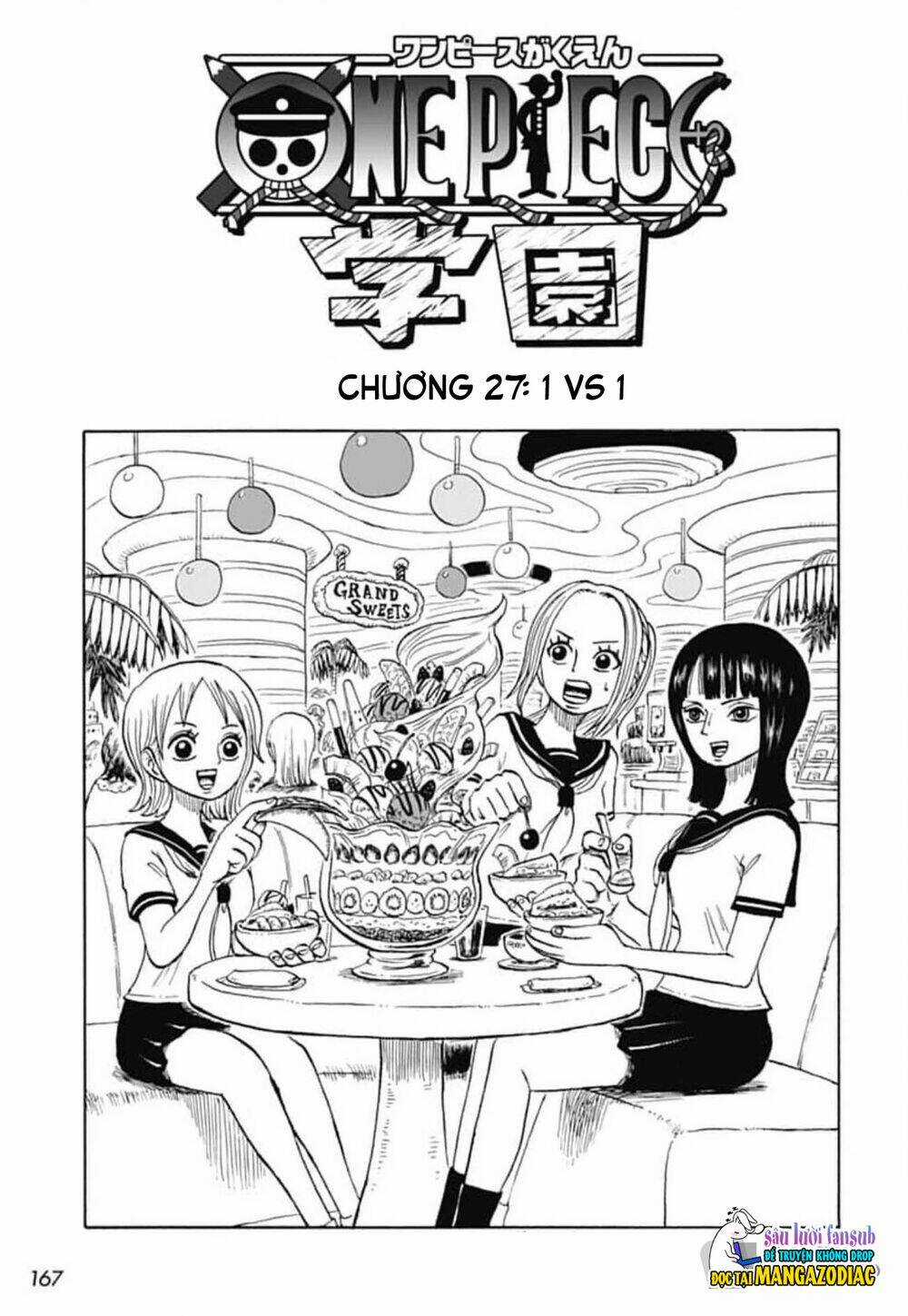 Học Viện One Piece Chapter 27 trang 0