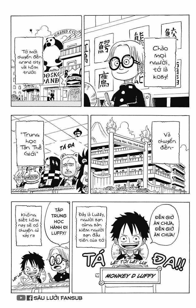 Học Viện One Piece Chapter 3 trang 1