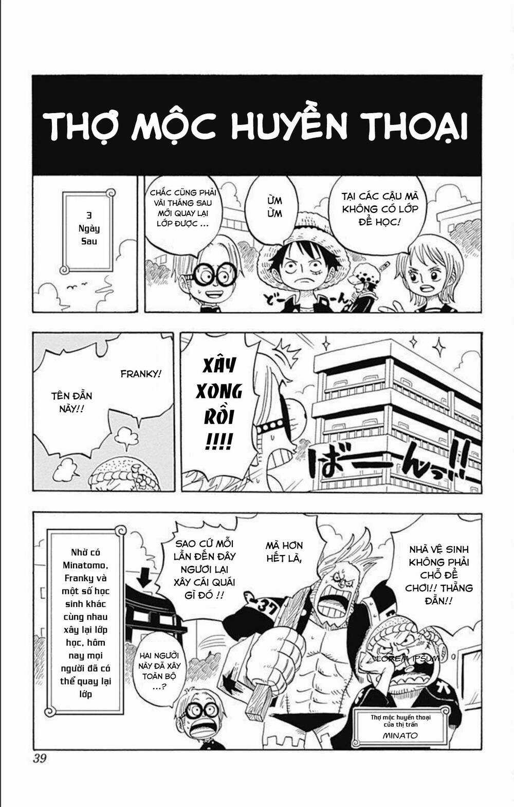 Học Viện One Piece Chapter 6 trang 0