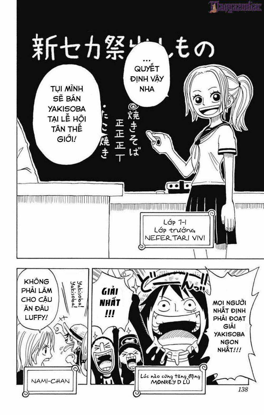 Học Viện One Piece Chapter 9 trang 0