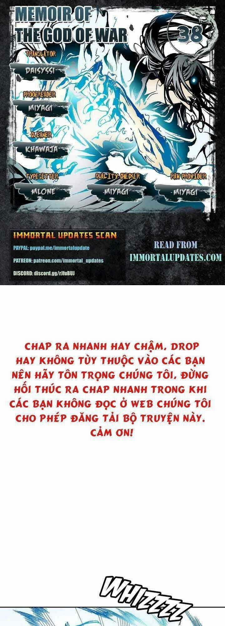 Hồi Ức Của Chiến Thần Chapter 38 trang 0