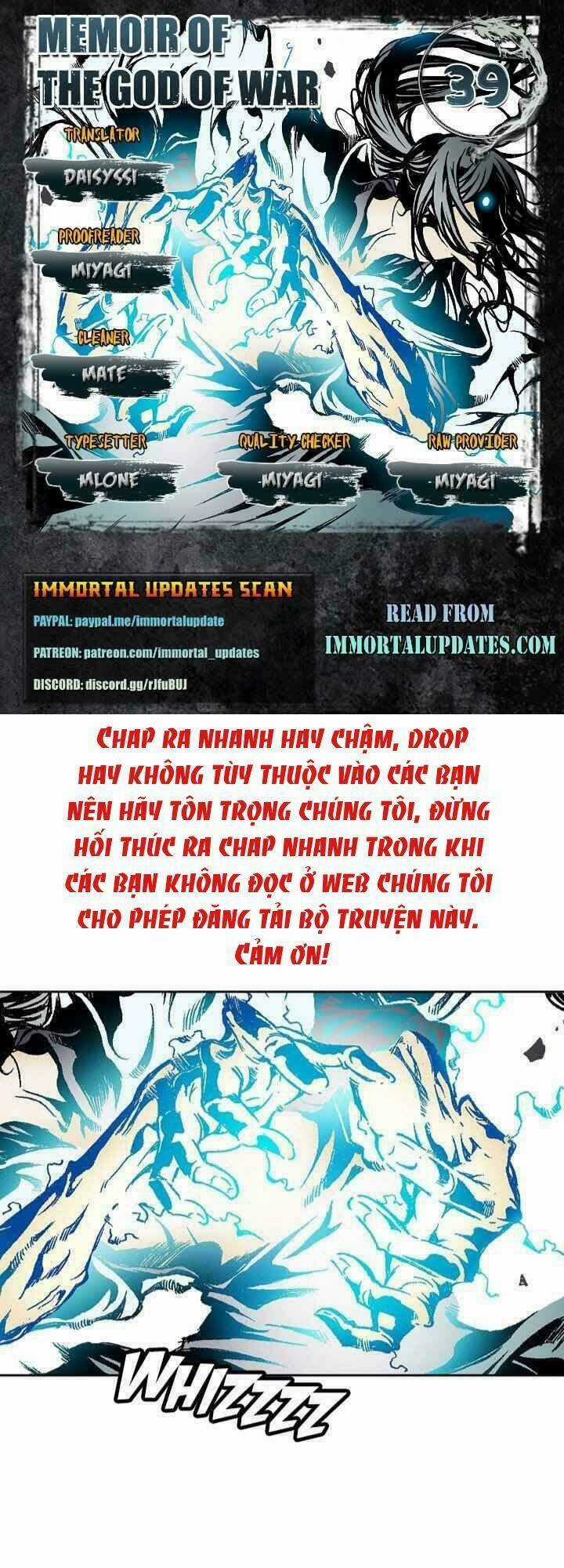 Hồi Ức Của Chiến Thần Chapter 39 trang 0