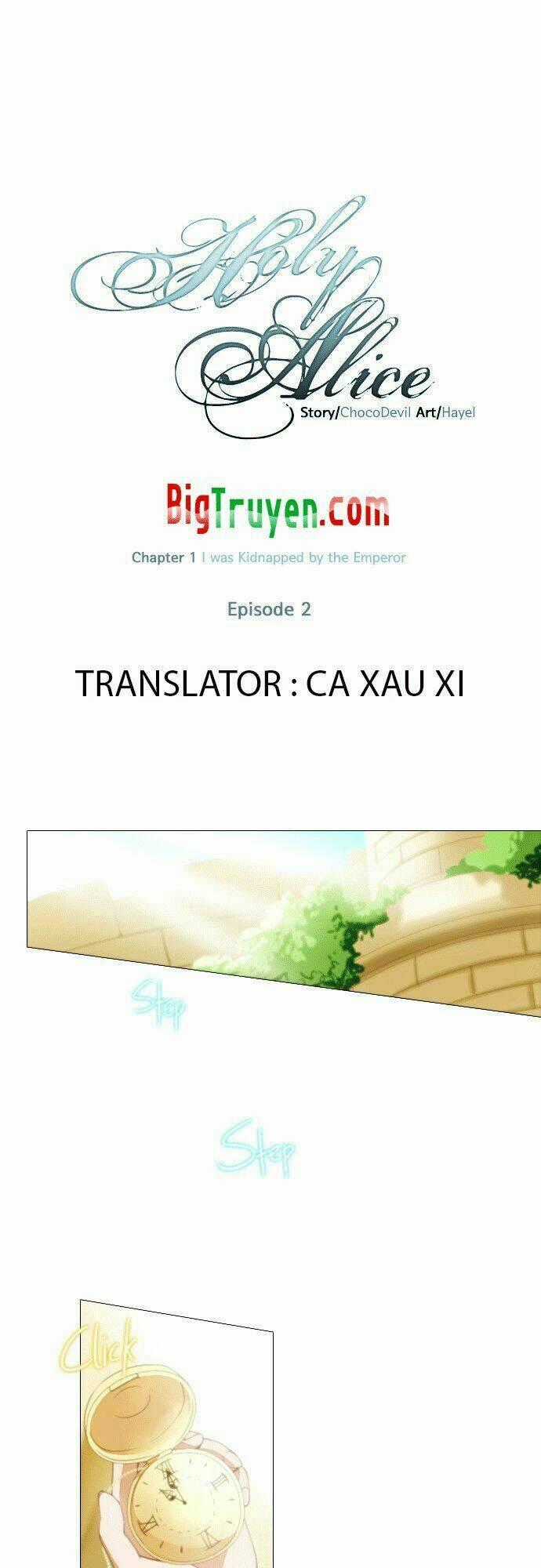 Holy Alice Chapter 2 trang 1