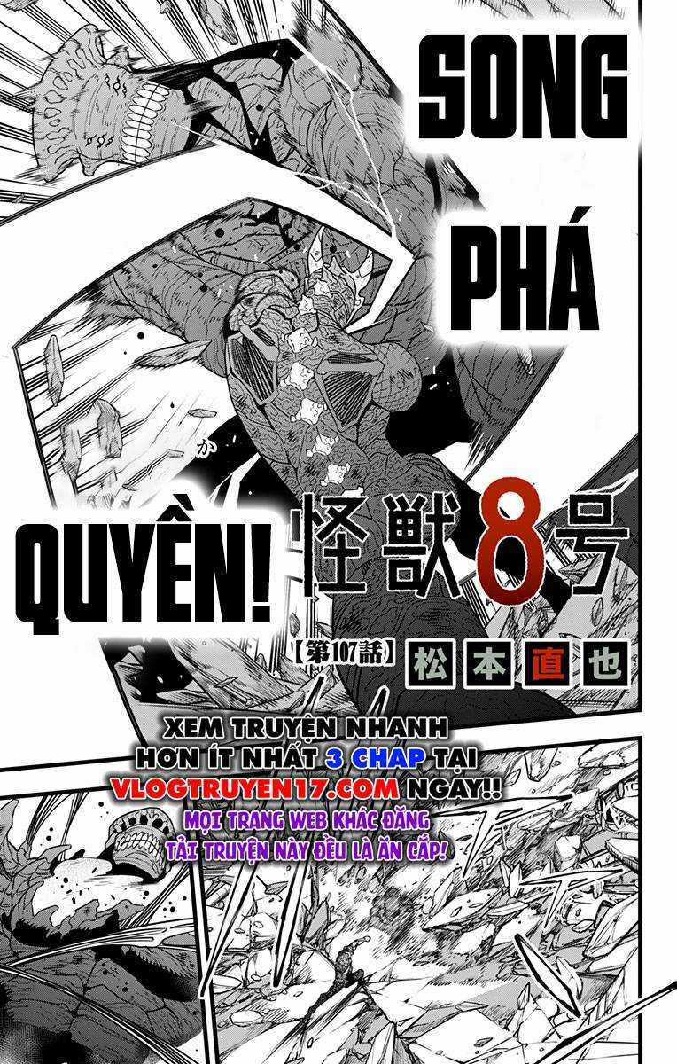 Hôm Nay - Tôi Hóa Kaiju Chapter 107 trang 1