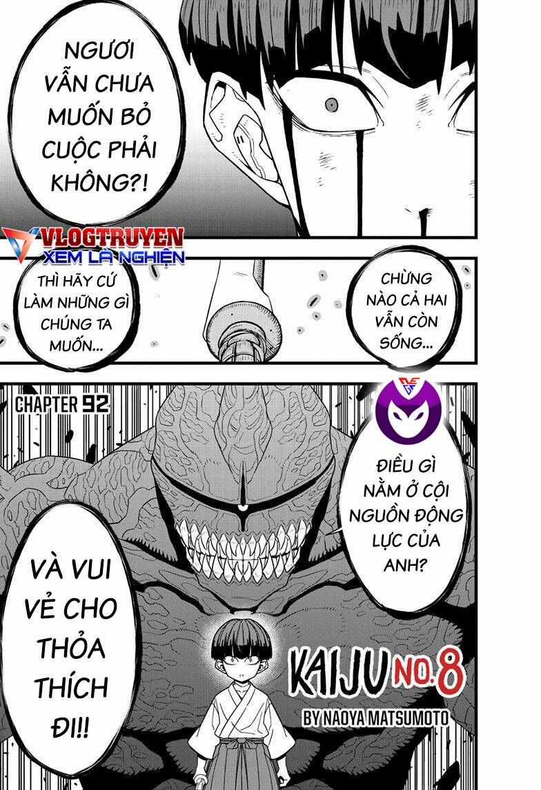 Hôm Nay - Tôi Hóa Kaiju Chapter 92 trang 0