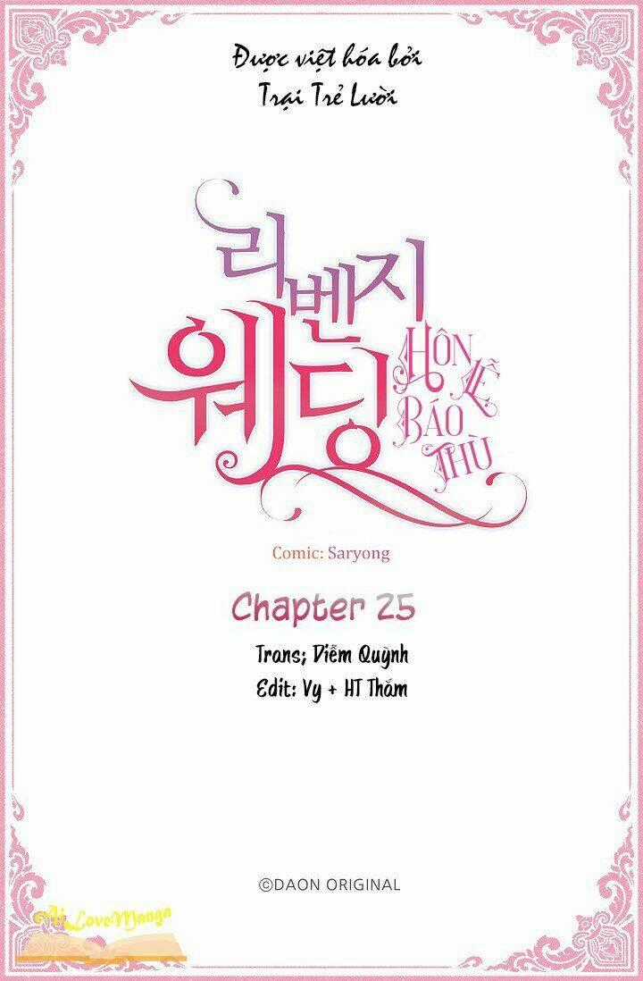 Hôn Lễ Báo Thù Chapter 25 trang 1