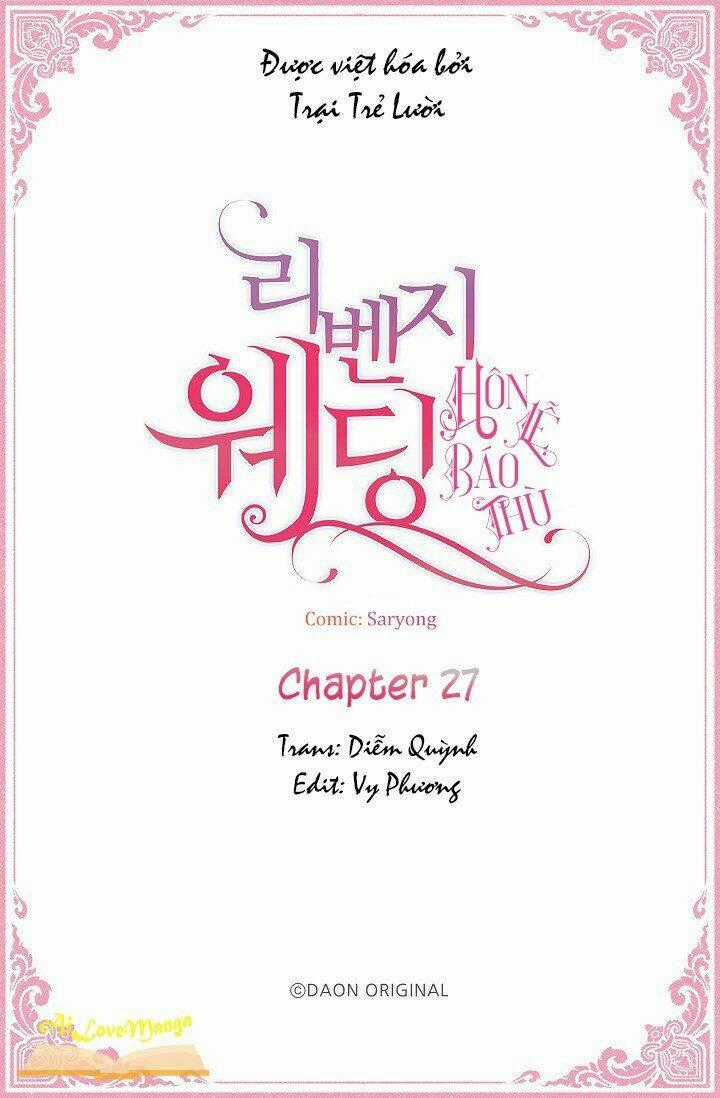 Hôn Lễ Báo Thù Chapter 27 trang 1