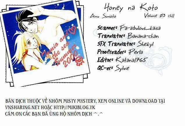 Honey na Koto Chapter 11 trang 0