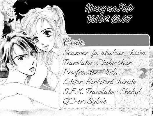 Honey na Koto Chapter 7 trang 0