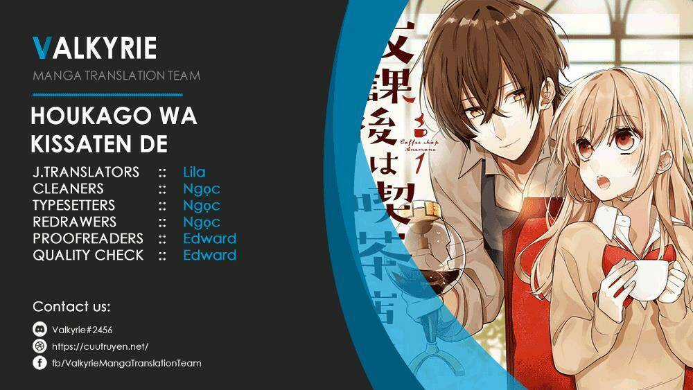 Houkago Wa Kissaten De Chapter 9 trang 0