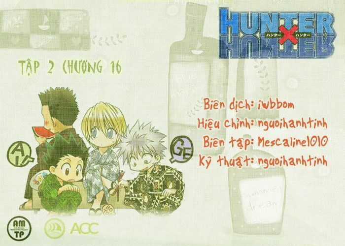 HUNTER X HUNTER Chapter 16 trang 1