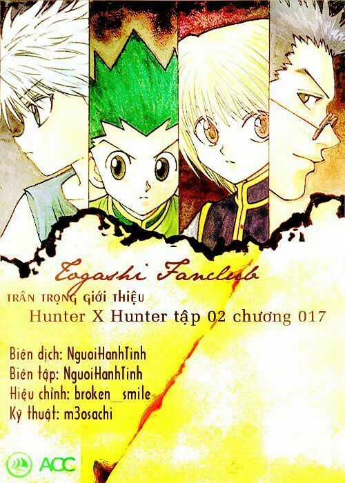 HUNTER X HUNTER Chapter 17 trang 1