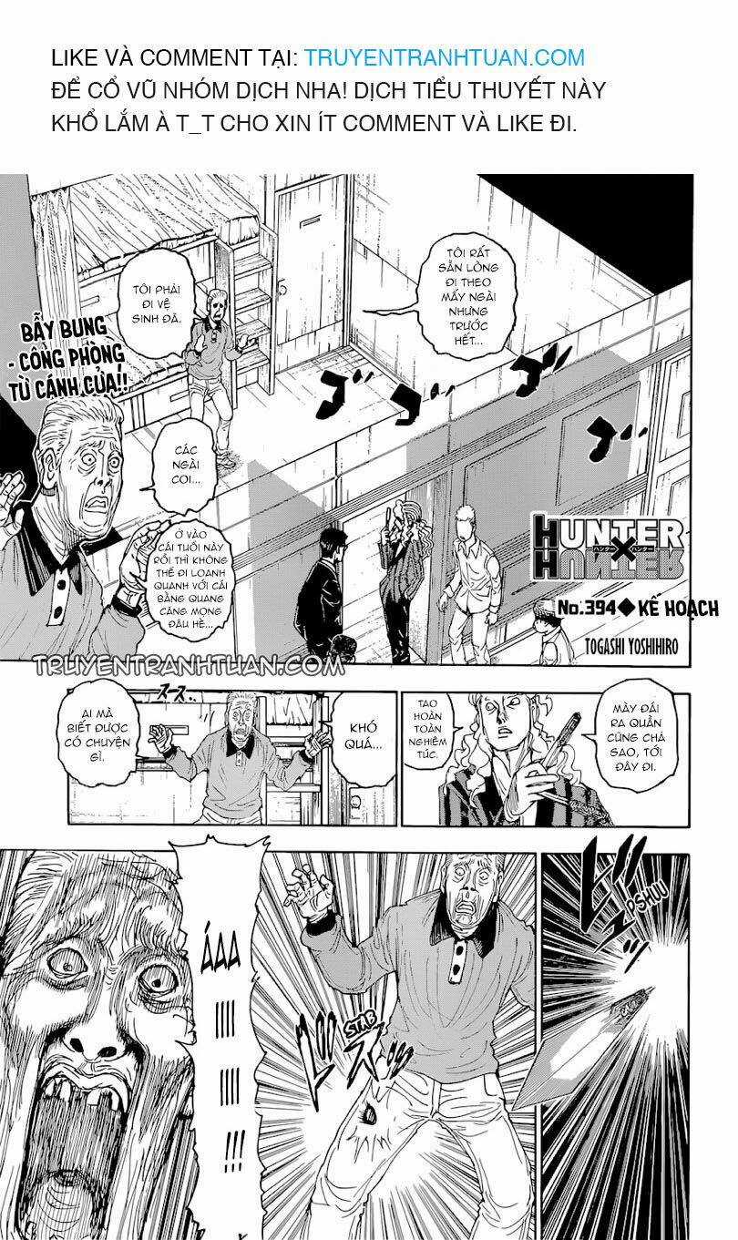 HUNTER X HUNTER Chapter 394 trang 1