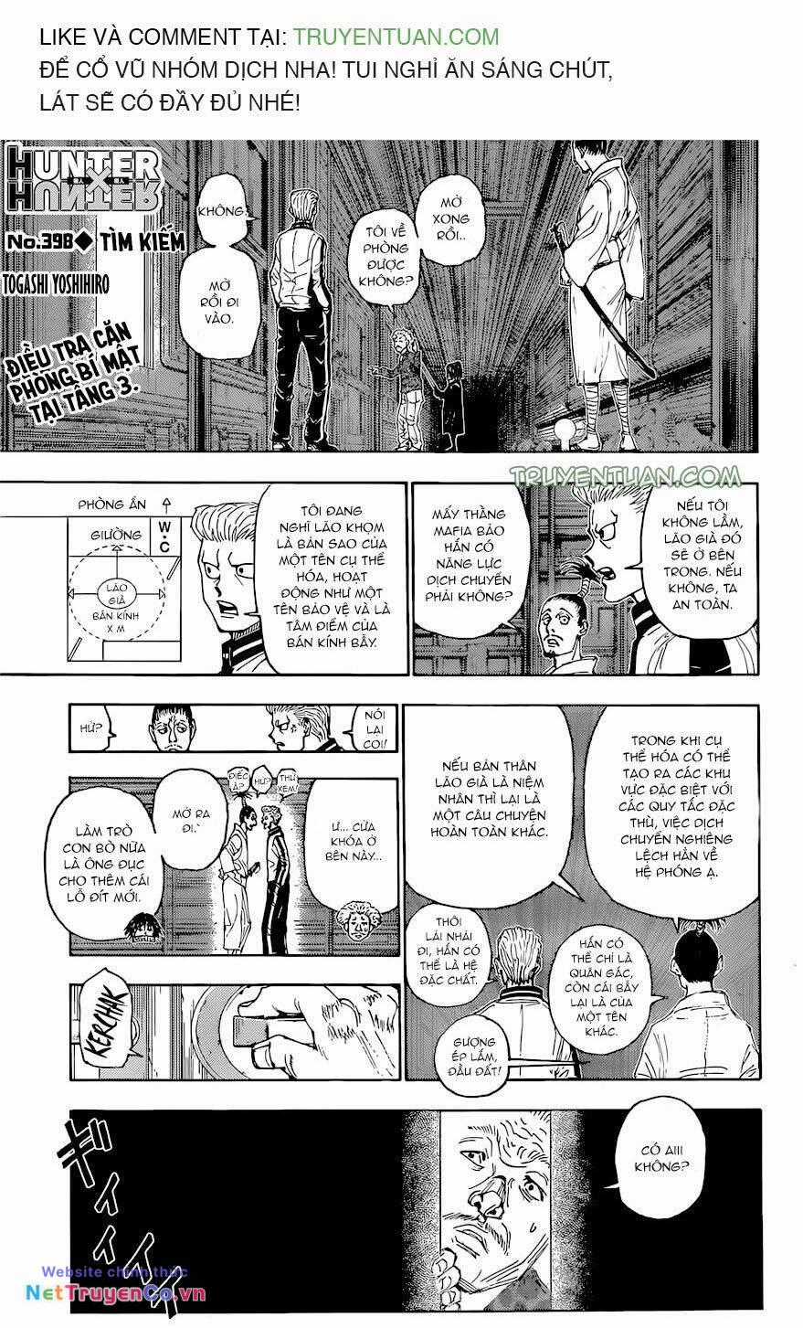 HUNTER X HUNTER Chapter 398 trang 0