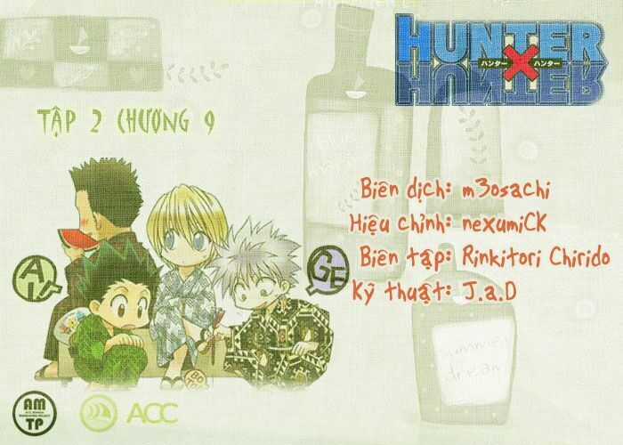 HUNTER X HUNTER Chapter 9 trang 1