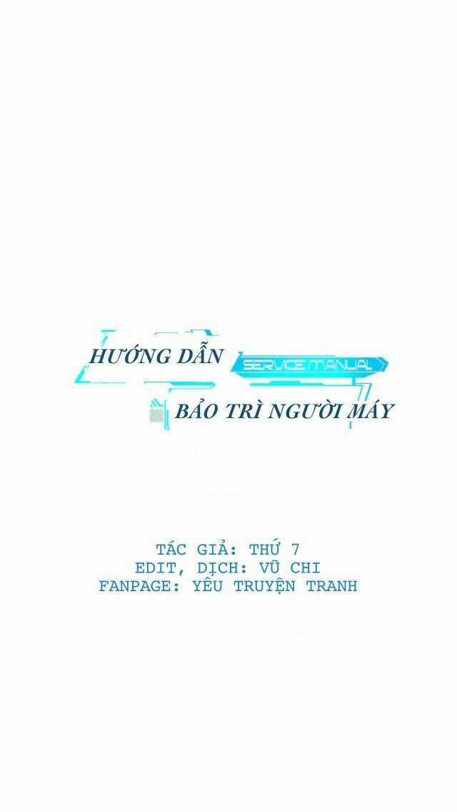 Hướng Dẫn Bảo Trì Người Máy Chapter 17 trang 0