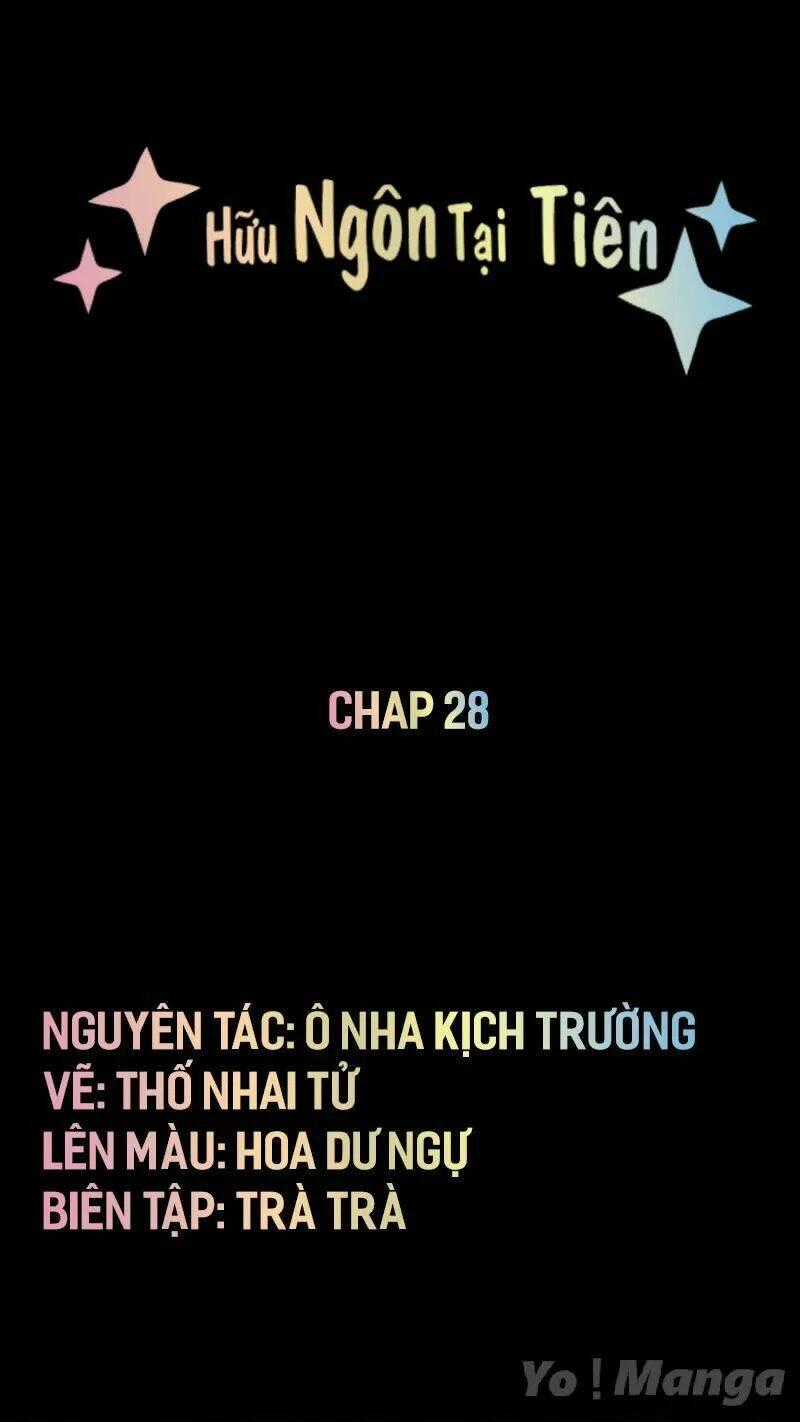 Hữu Ngôn Tại Tiên Chapter 28 trang 0