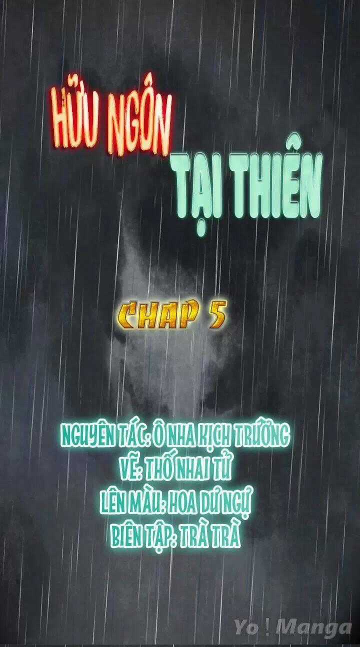 Hữu Ngôn Tại Tiên Chapter 5 trang 0