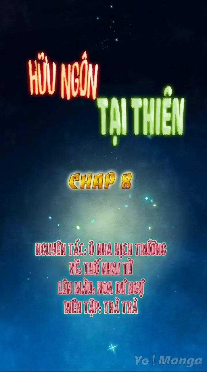 Hữu Ngôn Tại Tiên Chapter 8 trang 0