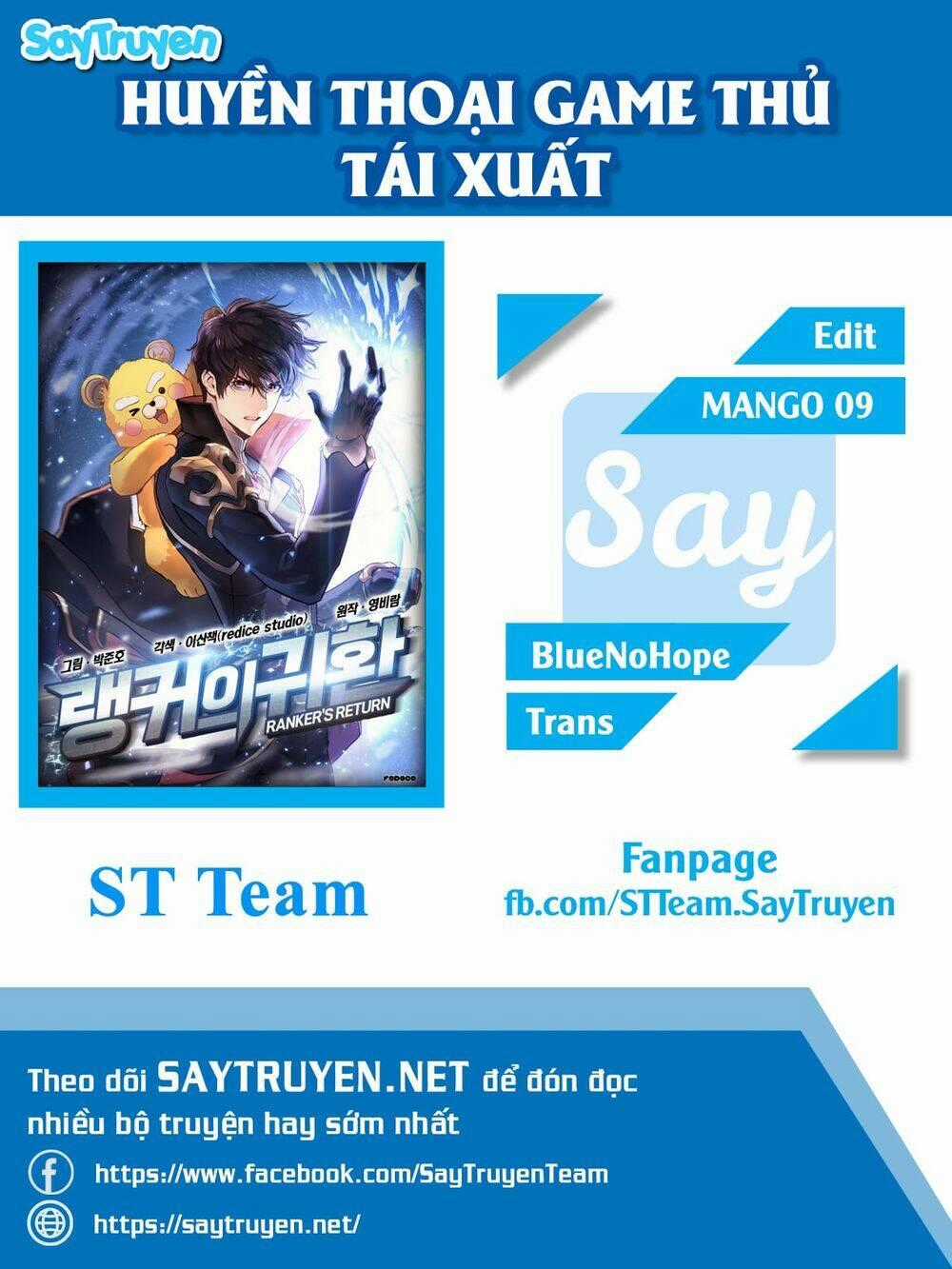 Huyền Thoại Game Thủ - Tái Xuất Chapter 1 trang 0